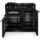 RANGEMASTER PR100DFPCBL/CM1 Professional 100 Dual Fuel Charcoal Black with Chrome Trim additional 4