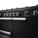RANGEMASTER PR100DFPCBL/CM1 Professional 100 Dual Fuel Charcoal Black with Chrome Trim additional 3