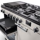 RANGEMASTER PR100DFPIVY/CM1 Professional 100 Dual Fuel Ivory with Chrome Trim additional 4