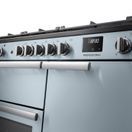 RANGEMASTER PR100DFPMSB/CM1 Professional 100 Dual Fuel Misty Blue with Chrome Trim additional 3