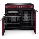 RANGEMASTER PR100EIPBOR/CM1 Professional 100 Induction Bordeaux with Chrome Trim additional 4
