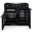 RANGEMASTER PR100EIPCBL/CM1 Professional 100 Induction Charcoal Black with Chrome Trim additional 4