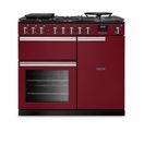 RANGEMASTER PRDL100DFPBOR/CM1 Professional Deluxe 100 Dual Fuel Bordeaux with Chrome Trim additional 1