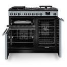 RANGEMASTER PRDL100DFPMSB/CM1 Professional Deluxe 100 Dual Fuel Misty Blue with Chrome Trim additional 4