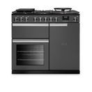RANGEMASTER PRDL100DFPSLT/CM1 Professional Deluxe 100 Dual Fuel Slate with Chrome Trim additional 1