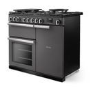 RANGEMASTER PRDL100DFPSLT/CM1 Professional Deluxe 100 Dual Fuel Slate with Chrome Trim additional 2