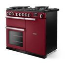 RANGEMASTER PRDL100EIPBOR/CM1 Professional Deluxe 100 Induction Bordeaux with Chrome Trim additional 2