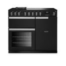RANGEMASTER PRDL100EIPCBL/CM1 Professional Deluxe 100 Induction Charcoal Black with Chrome Trim additional 1