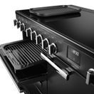 RANGEMASTER PRDL100EIPCBL/CM1 Professional Deluxe 100 Induction Charcoal Black with Chrome Trim additional 3