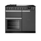 RANGEMASTER PRDL100EIPSLT/CM1 Professional Deluxe 100 Induction Slate with Chrome Trim additional 1