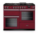 RANGEMASTER PRO110DFPBOR/CM1 Professional OC 110 Dual Fuel Bordeaux with Chrome Trim additional 1