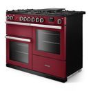 RANGEMASTER PRO110DFPBOR/CM1 Professional OC 110 Dual Fuel Bordeaux with Chrome Trim additional 2