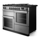 Rangemaster Professional OC 110 Dual Fuel Stainless Steel with Chrome Trim additional 2