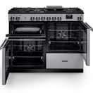 Rangemaster Professional OC 110 Dual Fuel Stainless Steel with Chrome Trim additional 4