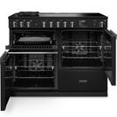 Rangemaster PRDLB110DFPCBL/CM1 Professional Deluxe 110 SC Dual Fuel Charcoal Black with Chrome Trim additional 5
