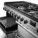 RANGEMASTER PRDLB110DFSTST/CM1 Professional Deluxe SC  110 Dual Fuel Stainless Steel with Chrome Trim additional 3