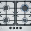 NEFF T26DS49N0 60cm 4 Burner Gas Hob Stainless Steel additional 1