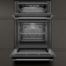 NEFF U1GCC0AN0B Electric Built-In Double Oven Black Stainless Steel additional 2