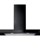 RANGEMASTER UNBHDS100BL/ 100cm Flat Hood Black additional 1