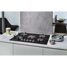WHIRLPOOL POW75D2NB 75cm 5 Burner PreciseFlame Gas on Glass Hob additional 11
