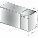 WHIRLPOOL WSFE2B19X Slimline Dishwasher 10 Place 11.5L Stainless Steel additional 4