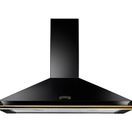 RANGEMASTER CLAHDC90BB/ Classic 90cm Black Brass Hood With Rail additional 1