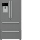 BLOMBERG KFD4953XD Frost Free American Style Fridge Freezer Stainless Steel additional 1