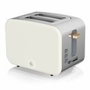 SWAN ST14610WHTN 2 Slice Nordic Style Toaster White additional 1