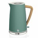 SWAN SK14610GREN 1.7L Nordic Style Cordless Kettle Pine Green additional 1