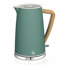 SWAN SK14610GREN 1.7L Nordic Style Cordless Kettle Pine Green additional 2