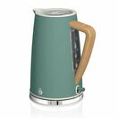 SWAN SK14610GREN 1.7L Nordic Style Cordless Kettle Pine Green additional 3