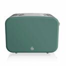 SWAN ST14610GREN 2 Slice Nordic Style Toaster Pine Green additional 2