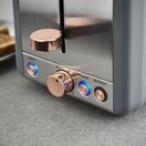 TOWER Cavaletto 850W 2 Slice Toaster Stainless Steel Grey with Rose Gold Controls additional 7