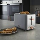 TOWER Cavaletto 850W 2 Slice Toaster Stainless Steel Grey with Rose Gold Controls additional 8