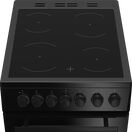 BEKO EDVC503B 50cm Double Oven Electric Cooker Ceramic Hob additional 2