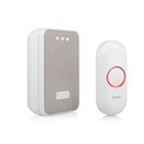 BYRON DBY-22321 Wireless Doorbell &amp; Chime Set White &amp; Gray Mesh additional 1