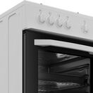 Zenith 50cm Single Oven Gas Cooker with Gas Hob - White ZE501W additional 3