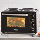 TOWER T14044 32L Mini Oven With Hot Plates Black additional 7