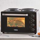TOWER T14044 32L Mini Oven With Hot Plates Black additional 7
