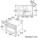 BOSCH CMA583MS0B Series 4 Built-in Combination Microwave Oven with Hot Air Stainless Steel additional 2