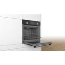 Bosch HHF113BA0B 59.4cm Built In Electric Single Oven With 3D Hot Air - Black additional 4
