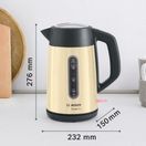 BOSCH TWK4P437GB 1.7L Traditional Jug Kettle - Cream additional 13