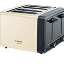 BOSCH TAT4P447GB 4 Slice Toaster Cream additional 1