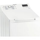 HOTPOINT WMTF722UUKN 7KG 1200 Top Loader Washing Machine White additional 2
