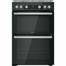 HOTPOINT HDM67G0C2CB 60cm Gas Double Oven with Wok Burner Anthracite additional 1