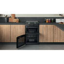 HOTPOINT HDM67G0CCBUK Gas Double Cooker - Black additional 11
