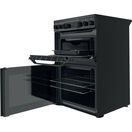 HOTPOINT HDM67V9CMBUK Electric 60cm Double Oven - Black additional 9