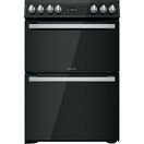HOTPOINT HDT67V9H2CB 60cm Electric Double Oven Black additional 1