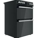 HOTPOINT HDT67V9H2CB 60cm Electric Double Oven Black additional 2