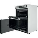 HOTPOINT HDT67V9H2CW Freestanding Double Oven Cooker - White  additional 3